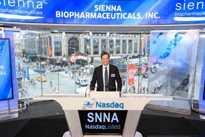 Nasdaq Welcomes Sienna Biopharmaceuticals, Inc. (Nasdaq:SNNA) to The Nasdaq Stock Market