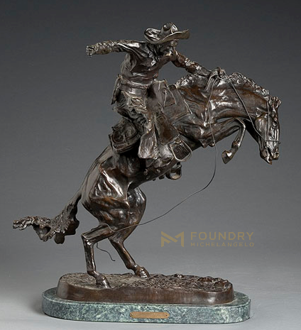 Bronco Buster by Frederic Remington

Contact Foundry Michelangelo: (360) 954-5453