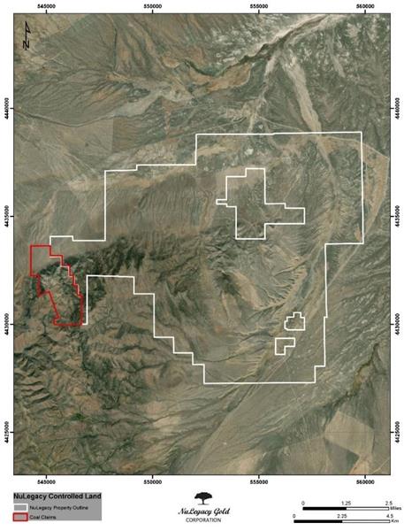 NuLegacy Gold acquires strategic claims west of VIO targets