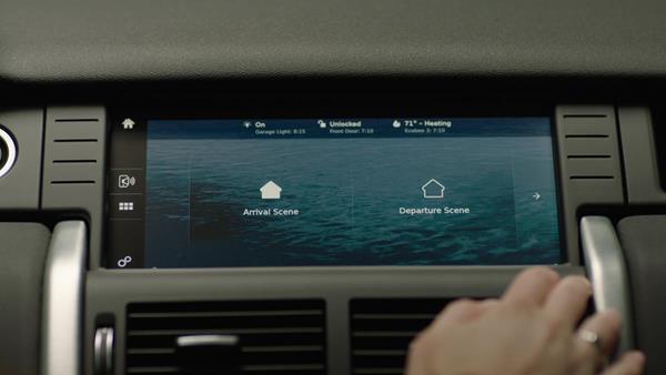 Gentex's HomeLink Connect on Center Console Touch Screen