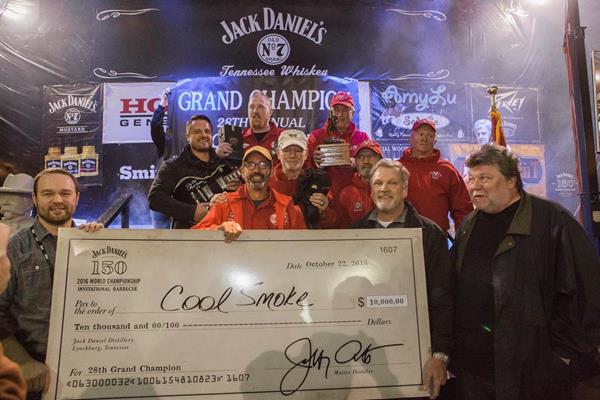 Tuffy Stone & Cool Smoke took home the Top Prize at The Jack