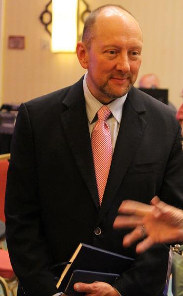 Tom Lachocki at the World Aquatic Health Conference in Charleston, SC, 2018.