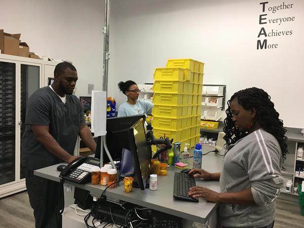 PharmCo’s staff filled and delivered thousands of medications prior to Hurricane Irma’s arrival.