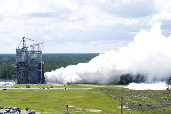 RS-25 Engine Test of 5-23-17