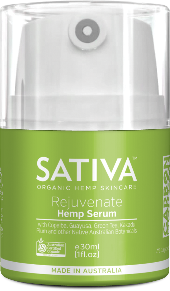 SATIVA Rejuvenate Serum Elixinol Skin Care