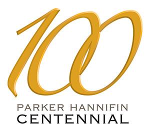 Parker Centennial Logo