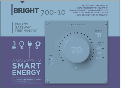 smart energy thermostat from TriCascade
