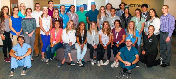 2018 SPRI Summer Scholars Participants along with their research mentors, Dr. Marc Philippon and Dr. Richard Steadman