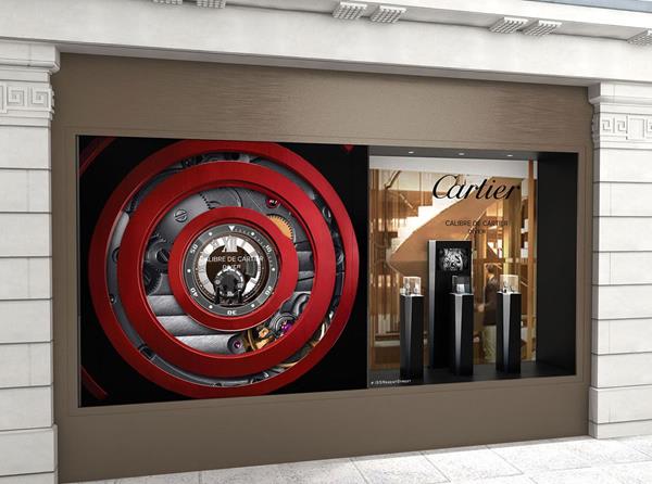 MPA POS design for Cartier in Geneva, Switzerland