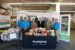 Smithfield Foods’ Helping Hungry Homes® and Harris Teeter Donate Nearly 40,000 Pounds of Protein to the Foodbank of Central & Eastern North Carolina