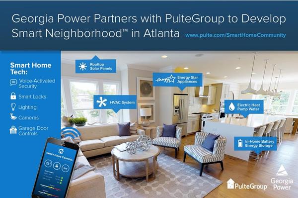 PulteGroup Partners with Georgia Power to Develop Smart Neighborhood in Atlanta, GA