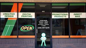 Minuteman Press Printing Franchise Canton Ohio - Window Graphics