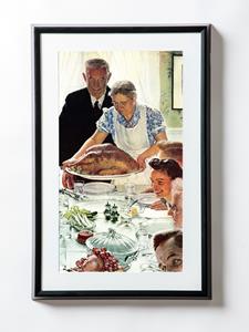 Freedom from Want by American Artist Norman Rockwell