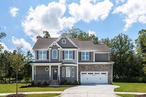 The Anthony floor plan is available in several LGI Homes Raleigh-area communities starting in the $230s.