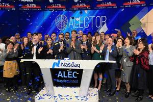 Alector Rings the Nasdaq Stock Market Opening Bell in Celebration of Its IPO