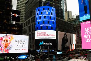 Nasdaq named to Dow Jones Sustainability North America Index