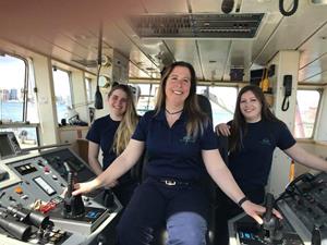 All Female Atlantic Towing Crew