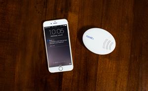 Roost Smart Water Leak and Freeze Detector with Roost Mobile App.