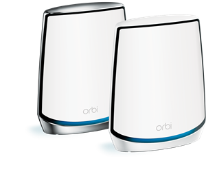 Orbi Mesh Wi-Fi System featuring Wi-Fi 6