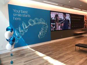 Invisalign Experience Location at Woodlands Mall, The Woodlands, TX.