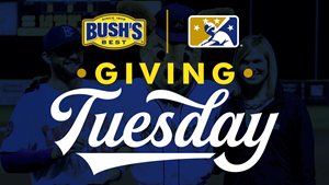Minor League Baseball and BUSH’S® Beans Kick Off Holiday Season, Celebrate Giving Tuesday