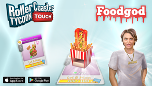 RollerCoaster Tycoon Touch - Foodgod Hot Dog
