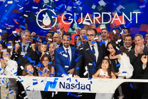 Guardant Health, Inc. (Nasdaq: GH) Rings The Nasdaq Stock Market Opening Bell in Celebration of Its IPO
